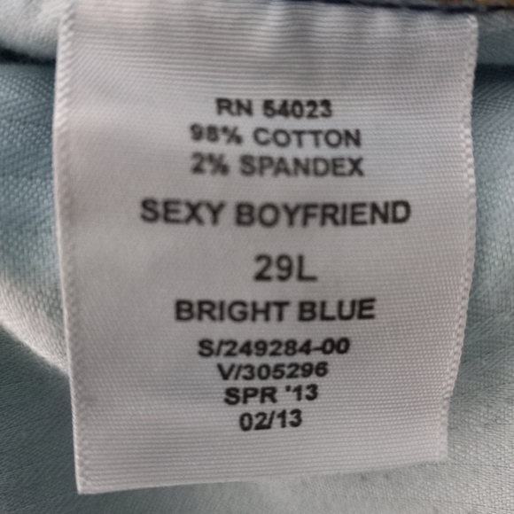 GAP 1969 boyfriend jeans size 29L good condition - Picture 11 of 11